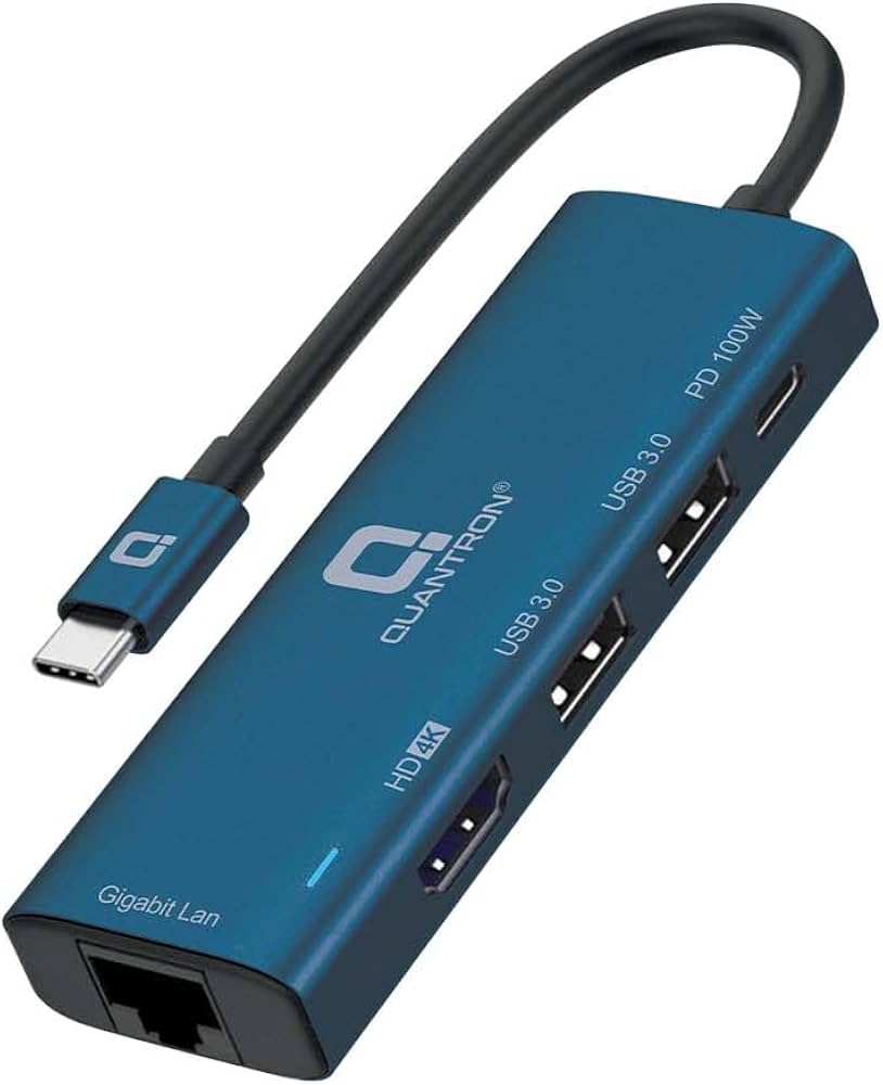 QUANTRON QUH-241 5IN1 USB-C HUB FOR COMPUTERS