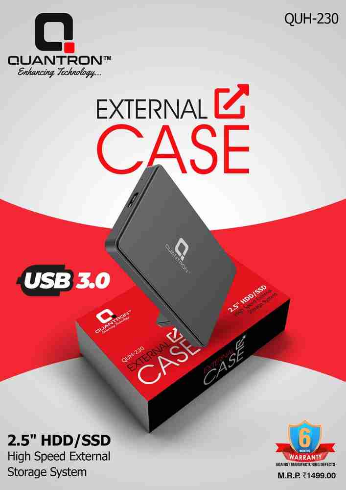 QUANTRON QUH 230 HDD CASING 3.0